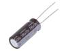 UPM1V391MPD Конденсатор: электролитический; с низким импедансом; THT; 390мкФ