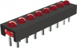 ZSXT080 LED-Array red No. of LEDs=8