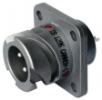 CA3102E10SL-3PB-A240 Panel-mount receptacle, male 3P