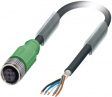 1500758 Actuator/sensor-cable M12 Разъем разомкнут 10 m