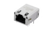 TMJK7003A98NL Industrial Connector, 1G Base-T, RJ45, Socket, Right Angle, Ports - 1, Contacts - 8