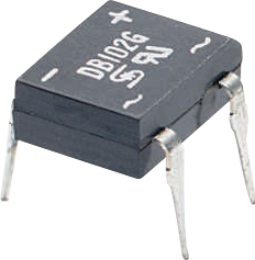 DB157G, Bridge rectifier 1000 V 1.5 A DIL-4, Taiwan Semiconductor