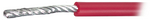 SIFF-VZ 2,5 MM RED, Flex Silicone 2.50 mm2 red, HEW Kabel