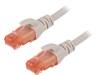 DK-1617-005 Patch cord; U/UTP; 6; многопров; Cu; LSZH; серый; 0,5м