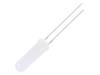 OSM5DK6EE2A LED; 5мм; белый теплый; 500-750мкд; 140°; Поверхность: выпуклая