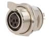 AG5FCE Гнездо; XLR mini; "мама"; PIN:5; пайка; 4А; 0,5мм2