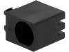 FIX-LEK-506 Корпус LED; 5мм; полиамид; угловой; черный; UL94V-2; Кол-во диод:1