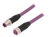 12589 0975 254 101/3 M, Кабель: датчиков / автоматики; PIN:5; M12-M12; код B-Profibus; 3м, Lumberg Automation (Belden brand)