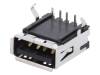 67643-3910 Гнездо; USB A; на PCB; THT; PIN:4; угловой 90°; экранированный