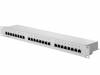NP0036 Patch panel; RJ45; Кол-во портов:24; Кат:5e; Цвет: белый