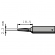 832CDLF Soldering Tip Chisel shaped 2.2 mm, 2.2 mm