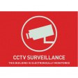 AU1309 Warning sticker Video -DK- 74 x 52.5 mm