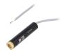 FP-D-635-3-E-F, Модуль: лазерный; 3мВт; красный; овальная; 635нм; 4,5?6ВDC, Laser Components