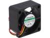 MF30151V1-1000U-G99, Вентилятор: DC; осевой; 12ВDC; 30x30x15мм; 10,14м3/ч; 27дБА; Vapo, Sunon