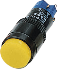 01-132.0252, Illuminated push button 2 make contacts + 2 break contacts, EAO