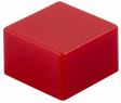 B32-1280 Клавишный колпачок красный 9 x 9 mm