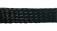 RND 465-00749 Braided Cable Sleeves Black 14 mm
