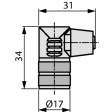 EEM 33-72 Угловая коробка