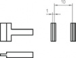 RTW 10 Tweezer soldering tip pair 1 mm