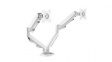 9683501 Adjustable Dual Monitor Arm, 75x75/100x100, 16kg