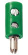 2,6MM GRN ZWERG-BUCHSE Panel Socket, green