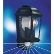 L 190 S Outdoor light fixture with sensor Black