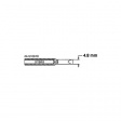 44-510610 Soldering tip Chisel shaped 4.8 mm
