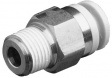 KQ2H06-M5 Straight plug connection