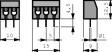AK100/3DS-5.0-V-GRAU PCB Terminal Block 3P5 mm