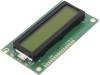 NPC1602LRU-FWT-H Дисплей: LCD; алфавитно-цифровой; STN Positive; 16x2; LED; PIN:16