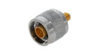 33 N-SMA-50-1/113 NE RF Adapter, Straight, N Plug - SMA Socket, 50Ohm