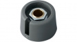 A3023068 Control knob with recess grey 23 mm