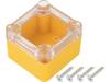 Z116PH ABS YELLOW Корпус: универсальный; Х:49мм; Y:51мм; Z:36мм; ABS; желтый; IP65