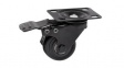 RM4CASTERS-1E Rack Casters, 4pcs, 120mm, Rubber/Steel