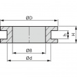 HV1304-PVC-BK-M1 Прокладки 15.9 mm 11 mm