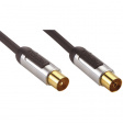 PROV8703 Коаксиальный антенный кабель IEC-Штекер IEC-Разъем 3.0 m