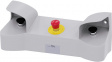 3SU18533NB001AA1 Two-hand operation console complete in housing, black/red