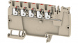 1988290000 AAP12 2.5 LI RD terminal block push-in, 0.5...2.5 mm2 800 v 24 a beige/red