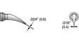 MS-3101 Soldering Tip Angled 0.6mm