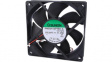 PMD2412PTB1-A(2).GN Axial Fan, 120 x 120 x 25 mm, 24 VDC, Black