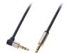 CA11030, Кабель; 300мм; Покрытие: позолота; темно-синий, LOGILINK