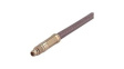 11 MMCX-50-2-4/111 OE RF Connector, MMCX, Brass, Plug, Straight, 50Ohm, Crimp Terminal