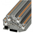 3209604 PTTBS 2,5 double-level terminal block, 0.14...2.5 mm2 24 a grey
