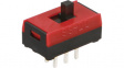 SS22SBP2 Переключатель: движковый; DPDT; 0,2A/30ВDC; Монтаж: вертикальный