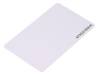 PVC WHITE CARD 213 THERMAL S/N Карта RFID; 86x54x0,8мм; f: 13,56МГц; Дальность: 90мм; ULTRALIGHT