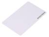 PVC WHITE CARD 213 THERMAL S/N Карта RFID; 86x54x0,8мм; f: 13,56МГц; Дальность: 90мм; ULTRALIGHT