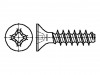 2001365 Винт; для термопластов; 4x8; Головка: потайная; Phillips; сталь