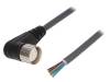 SAIB-M23-19P-AN-5,0M, Соединительный кабель; M23; PIN: 19; угловой; 5м; вилка; 150ВAC; 8А, Weidmuller