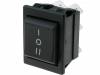 C1572ALAAE ROCKER; 1; DP3T; (ON)-OFF-(ON); 16A/250ВAC; 20A/28ВDC; черный