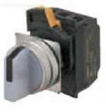 A22NS-3BB-NBA-G211-NN Селекторный переключатель серии A22N, трехпозиционный, пластиковый, матовый черн